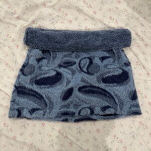 Zara Blue Mini Skirt